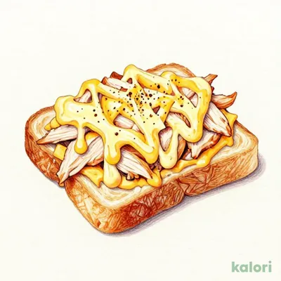 Thick-Sliced Open-Faced Chicken Limone Sandwich