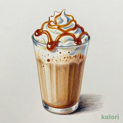 Caramel Latte with Salty Caramel Sauce (Hot, Tall, Soy Milk)