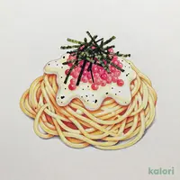 ゆず香るたらこクリームパスタ