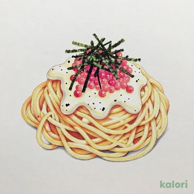 ゆず香るたらこクリームパスタ