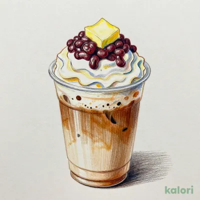 OIMOラテ × 魅惑のあんバター（ICED・牛乳）