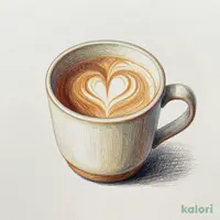 カフェオレ（HOT・アーモンドミルク）