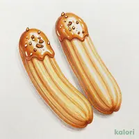 キャラメルとアーモンドのチュロスリボン