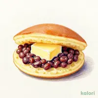鹿の子バタどら