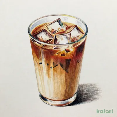 Iced Rich Milk Tea, Unsweetened (Large)