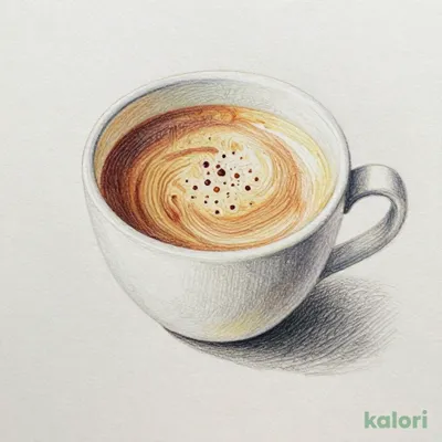 Bourbon Vanilla Milk Coffee (Unsweetened), Regular