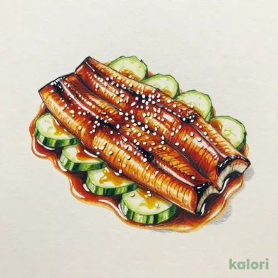 Uzaku (Eel and Cucumber Salad)