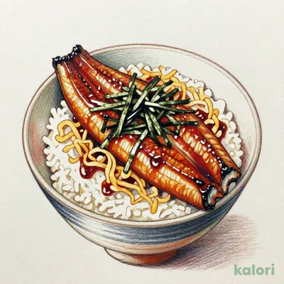 Eel and Crispy Whitebait Rice Bowl
