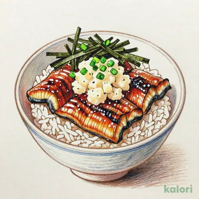 Unatoro-don (Eel and Grated Yam Rice Bowl)