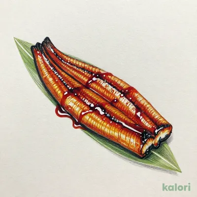 Grilled Eel (Kabayaki), Whole