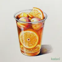 みかん&ピーチティー(HOT/ICE)