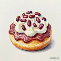 Red Bean & Whipped Cream Donut