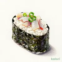 えんがわわさび海苔包み