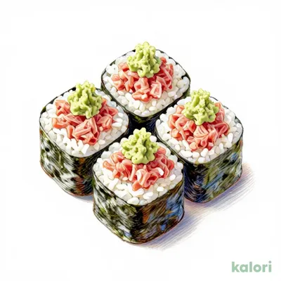 Minced Tuna Roll with Mountain Wasabi