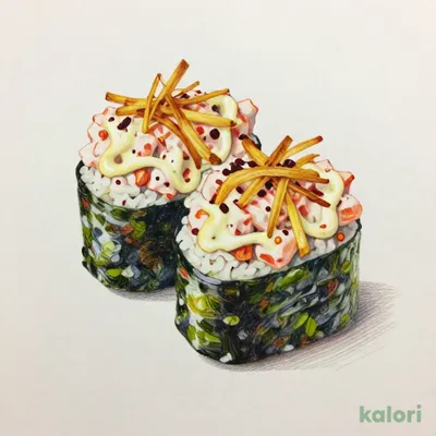 Spicy Salad Sushi
