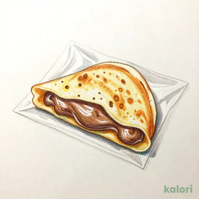 チョコクレープ