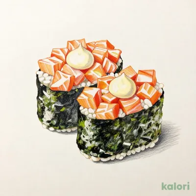 Salmon Mayonnaise Sushi