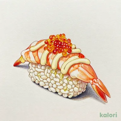 Shrimp and Spicy Cod Roe Mayo Salad
