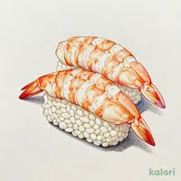 Premium Steamed Shrimp Sushi