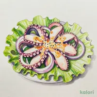 レタス包み(たこ)