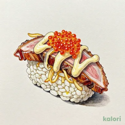 Smoked Duck and Pollock Roe Mayo Salad