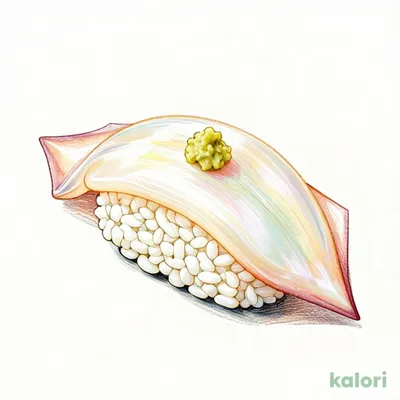 Squid with Mountain Wasabi
