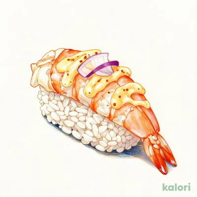 Shrimp with Spicy Cod Roe Mayo
