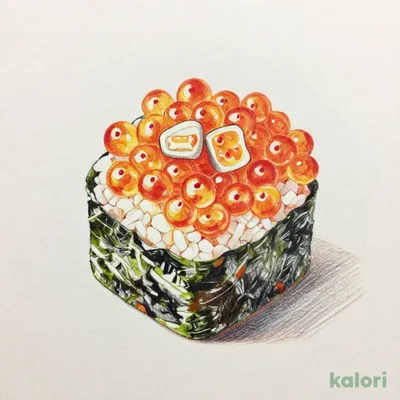 Flying Fish Roe Gunkan