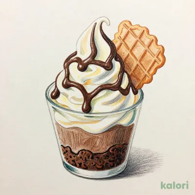 チョコレートパフェ