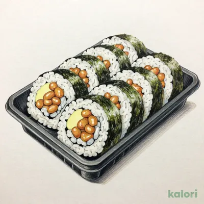 納豆巻セット(2本)