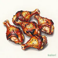 地どり手羽元のジャークチキン5本
