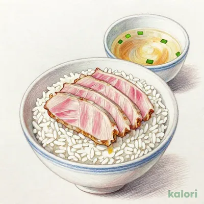 びんちょうまぐろ丼 お椀付き