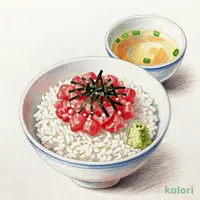 まぐろ鉄火丼 お椀付き