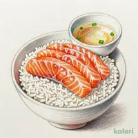 サーモン丼 お椀付き