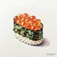 Salmon Roe Gunkan Sushi (1 pc)
