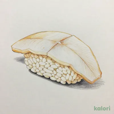 Flounder Fin Sushi (1 pc)