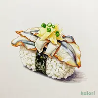 Shirasu (Whitebait) Sushi, 1 Pc