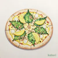 しらすと大葉の塩レモンPIZZA