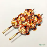 Chicken Meatball Skewers, Tare Sauce, 2 Pcs