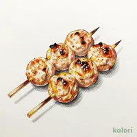 Chicken Meatball Skewers, Salt, 2 Pcs