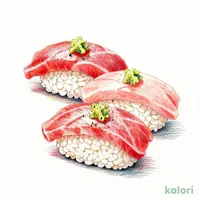 Albacore Tuna Sushi, 3 pcs