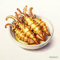 Fried Firefly Squid