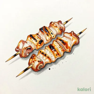 Bonjiri (Chicken Tail) Skewers with Salt, 2 pcs