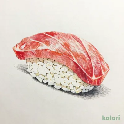 Medium-Fatty Tuna Sushi, 1 pc