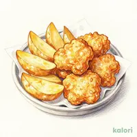 French Fries and Chicken Nuggets