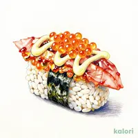 Spicy Cod Roe Mayo Sushi (1 pc)