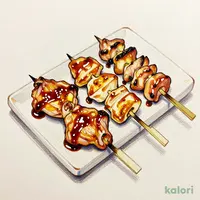 本日の串焼盛り合せ たれ