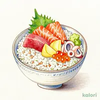 桶盛り海鮮丼