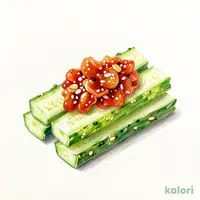 Cucumber with Plum Paste