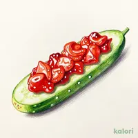 Cucumber with Plum Paste (1 Piece)